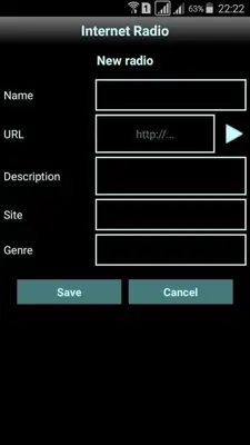 Internet Radio android App screenshot 4